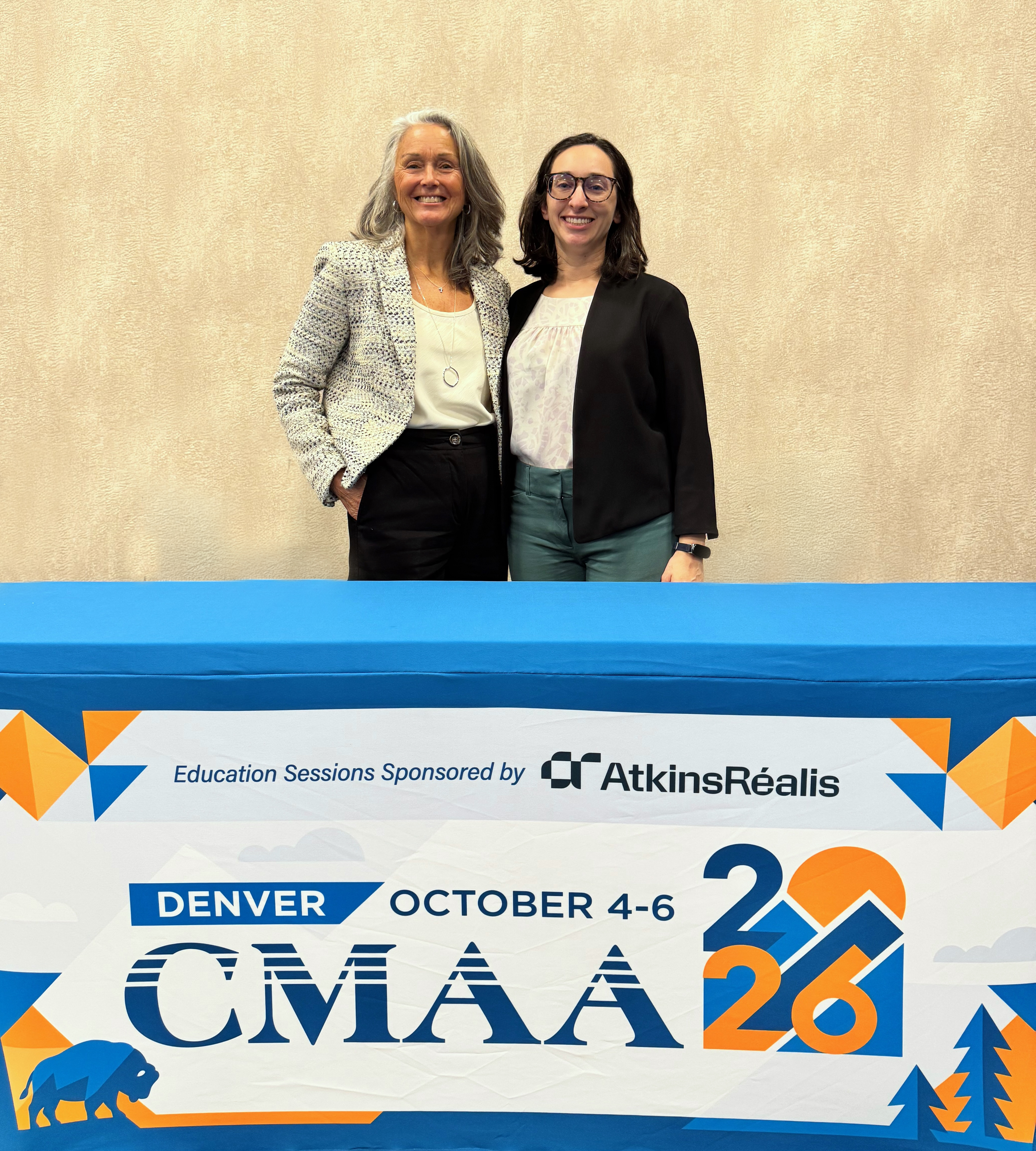 Karyn deLeon and Rachel Fleming at CMAA 2026